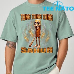 Tung Tung Tung Sahur Brainrot T Shirt 3