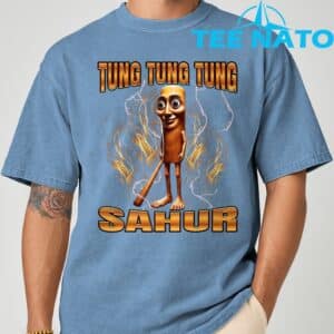 Tung Tung Tung Sahur Brainrot T Shirt 4