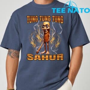 Tung Tung Tung Sahur Brainrot T Shirt 5