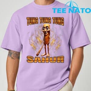 Tung Tung Tung Sahur Brainrot T Shirt 6