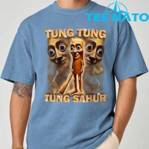 Tung Tung Tung Sahur Is Calling Funny Italian Brainrot T Shirt 1