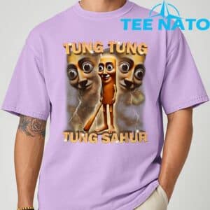 Tung Tung Tung Sahur Is Calling Funny Italian Brainrot T Shirt 3