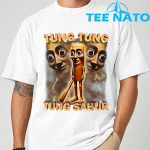 Tung Tung Tung Sahur Is Calling Funny Italian Brainrot T Shirt 5