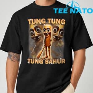 Tung Tung Tung Sahur Is Calling Funny Italian Brainrot T Shirt 6