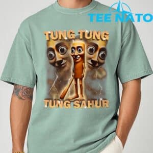 Tung Tung Tung Sahur Is Calling Funny Italian Brainrot T Shirt 7