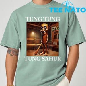 Tung Tung Tung Sahur Italian Brainrot Meme Funny T Shirt 3