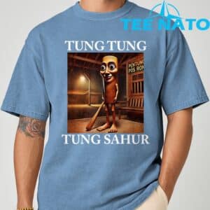 Tung Tung Tung Sahur Italian Brainrot Meme Funny T Shirt 4