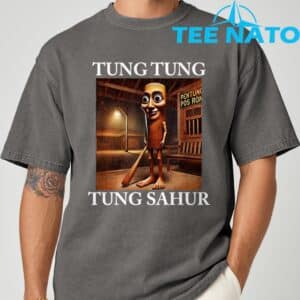 Tung Tung Tung Sahur Italian Brainrot Meme Funny T Shirt 7