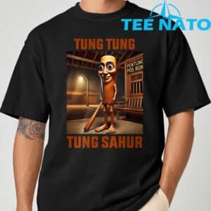 Tung Tung Tung Sahur Italian Brainrot Meme T Shirt 2