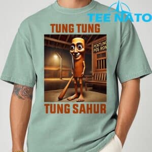 Tung Tung Tung Sahur Italian Brainrot Meme T Shirt 3