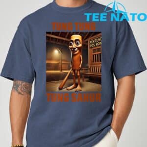 Tung Tung Tung Sahur Italian Brainrot Meme T Shirt 5