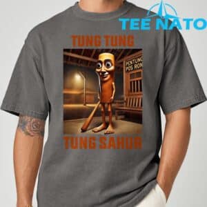Tung Tung Tung Sahur Italian Brainrot Meme T Shirt 7