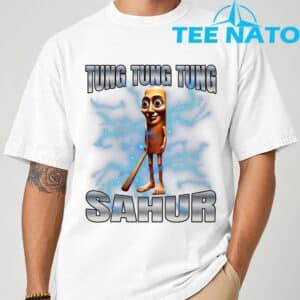 Tung Tung Tung Sahur Italian T Shirt 1