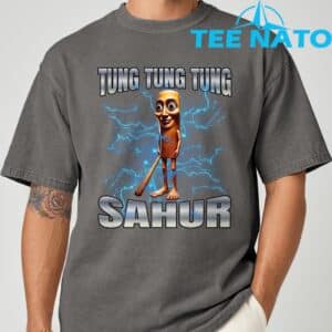 Tung Tung Tung Sahur Italian T Shirt 7