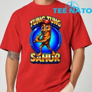 Tung Tung Tung Sahur Playing Baseball Brainrot Baseball T Shirt 8
