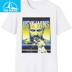 Usyk Wins Oleksandr Usyk Boxing Champion White Shirt