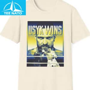 Usyk Wins Oleksandr Usyk Boxing Champion White Shirt4