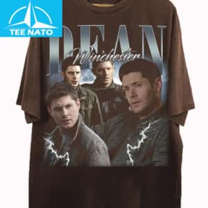 Vintage 90s Bootleg Style Dean Winchester Shirt1