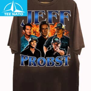 Vintage 90s Bootleg Style Jeff Probst Shirt1