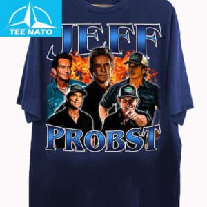 Vintage 90s Bootleg Style Jeff Probst Shirt2
