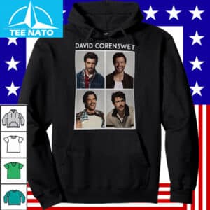 Vintage David Corenswet Photo Collage Shirt3