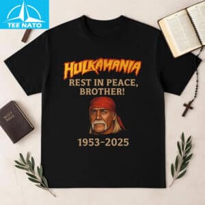 Vintage Hulk Hogan Wrestling Hulkamania Memorial Shirt