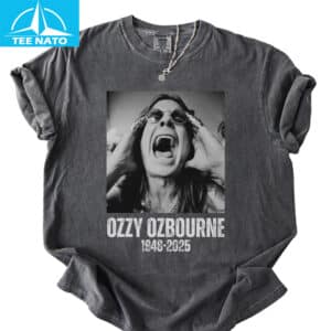 Vintage Ozzy Osbourne 1948–2025 Memorial Shirt