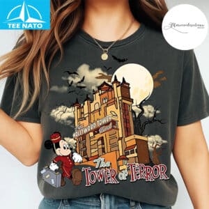 Vintage Retro Haunted Hotel Ride Shirt 14 Vintage Retro Haunted Hotel Ride Shirt