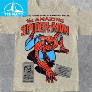 Vintage The Amazing Spiderman Shirt5