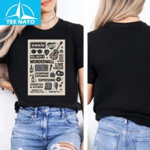 Viral Oasis Concert 2025 Tour Shirt