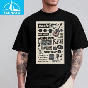 Viral Oasis Concert 2025 Tour Shirt3