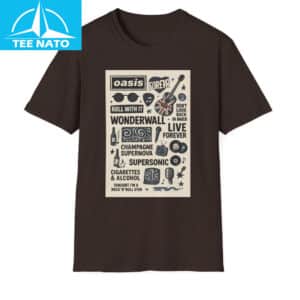 Viral Oasis Concert 2025 Tour Shirt4