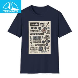 Viral Oasis Concert 2025 Tour Shirt5