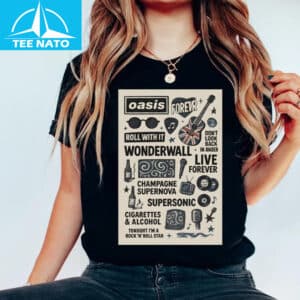 Viral Oasis Concert 2025 Tour Shirt6