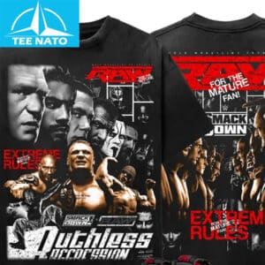 WWE Ruthless Aggression Raw Smackdown Extreme Rules Wrestling Shirt