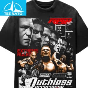 WWE Ruthless Aggression Raw Smackdown Extreme Rules Wrestling Shirt1