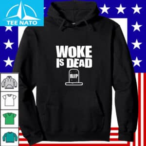 Woke Is Dead RIP Tombstone Shirt4