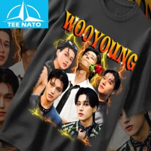 Wooyoung Retro Inspired Shirt
