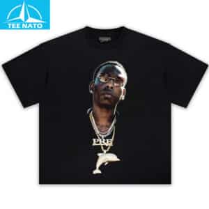 Young Dolph Rapper PRE Dolphin Chain Shirt