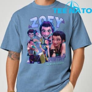 Zoey Huntrix Kpop Demon Hunter T Shirt 4