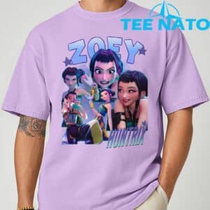 Zoey Huntrix Kpop Demon Hunter T Shirt 6