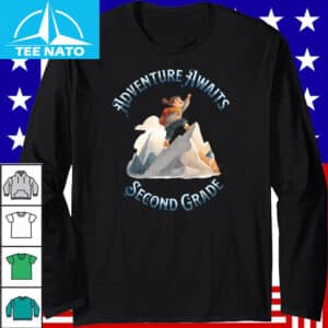 Adventure Awaits Second Grade Shirt2