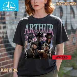 Arthur Morgan Red Dead Redemption 2 Game Character Shirt3