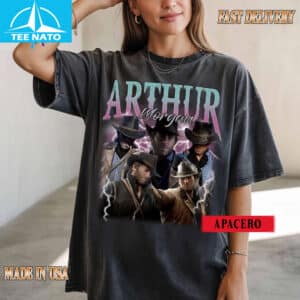 Arthur Morgan Red Dead Redemption 2 Game Character Shirt4
