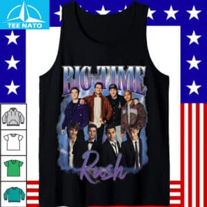 Big Time Rush Tour 2025 Concert Band Shirt4