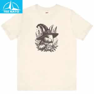 Halloween Bunny Shirt Bunny Witch Hat Shirt6