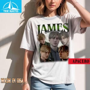 James Sunderland Silent Hill 2 Game Character Vintage Style Shirt3