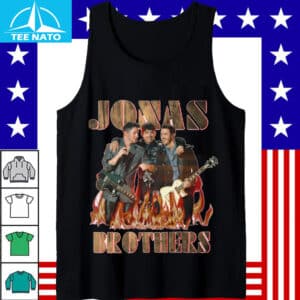 Jonas Brothers Burning Guitars Band Music Shirt4