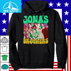 Jonas Brothers Groovy Retro Pop Music Band Shirt3