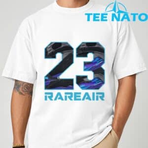 Number 23 8 Aqua Matching Tee Color Match Graphic lb172 T Shirt 1